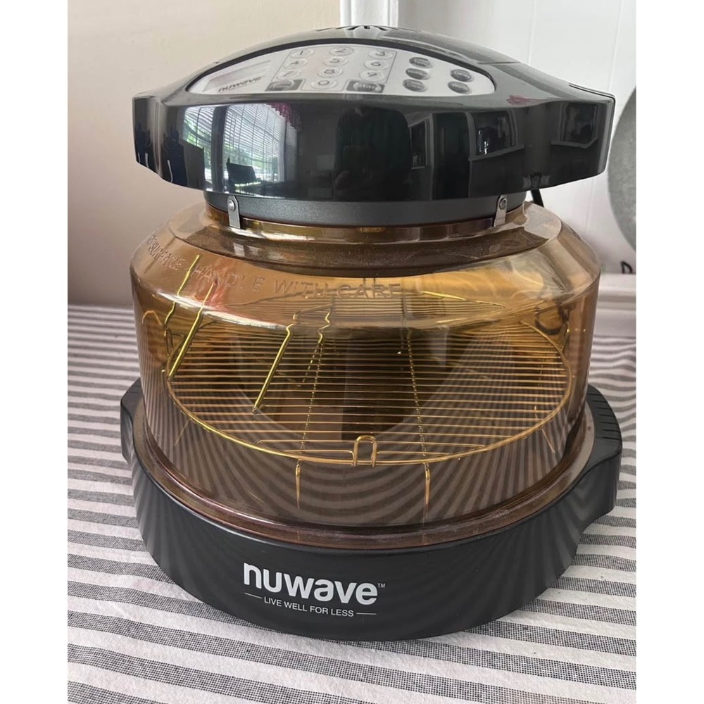 NuWave Pro Plus Digital Infrared Oven Model 20601 Black Amber 1500W Countertop